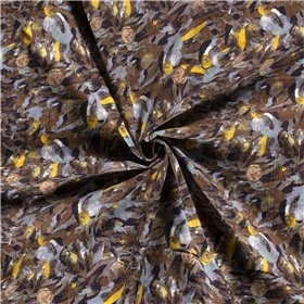 COTTON VISCOSE SLUB ABSTRACT