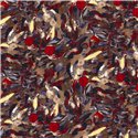 COTTON VISCOSE SLUB ABSTRACT