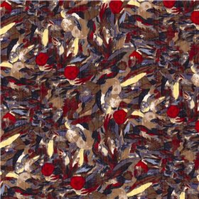 COTTON VISCOSE SLUB ABSTRACT