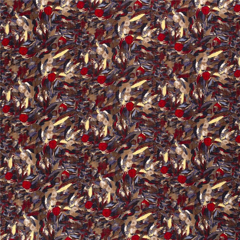 COTTON VISCOSE SLUB ABSTRACT