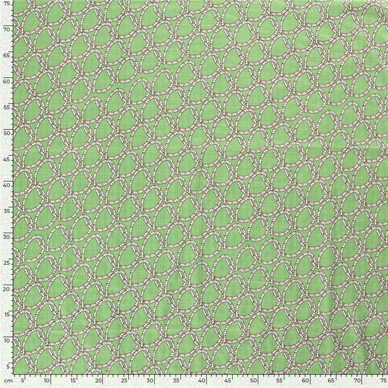COTTON VISCOSE SLUB ABSTRACT