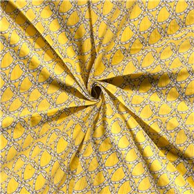 COTTON VISCOSE SLUB ABSTRACT
