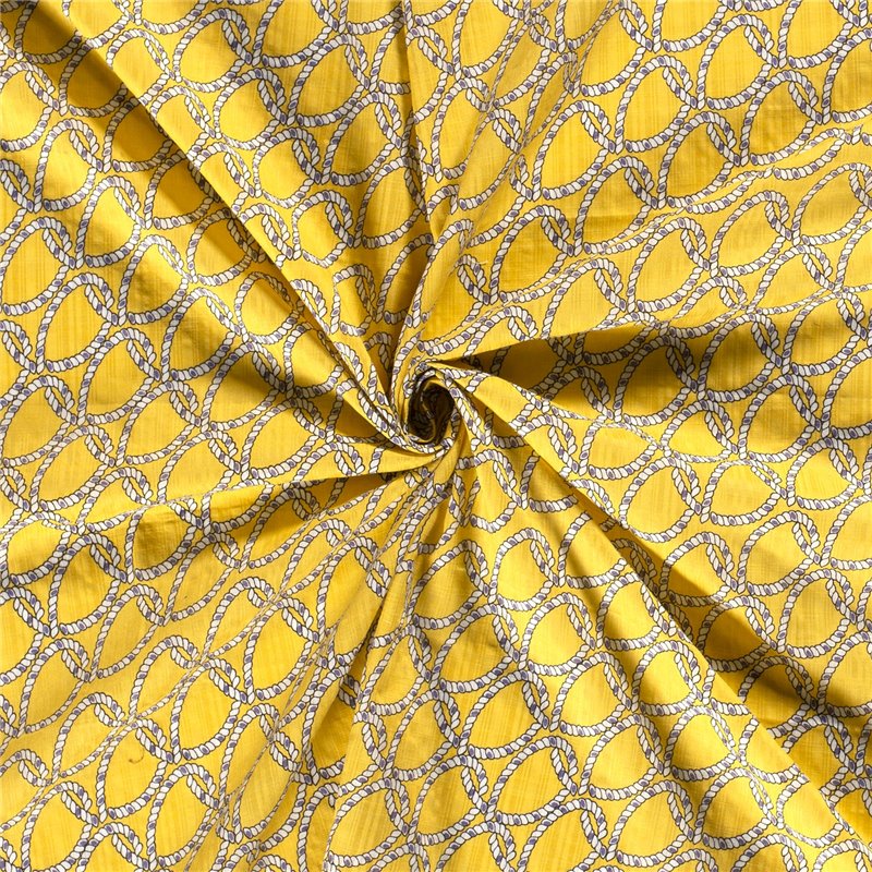 COTTON VISCOSE SLUB ABSTRACT