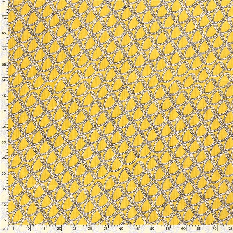 COTTON VISCOSE SLUB ABSTRACT