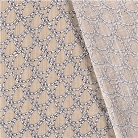 COTTON VISCOSE SLUB ABSTRACT