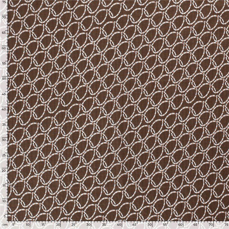 COTTON VISCOSE SLUB ABSTRACT