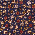 COTTON VISCOSE SLUB FLOWERS