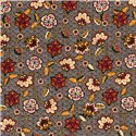 COTTON VISCOSE SLUB FLOWERS