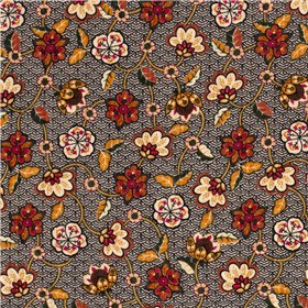 COTTON VISCOSE SLUB FLOWERS