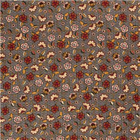 COTTON VISCOSE SLUB FLOWERS
