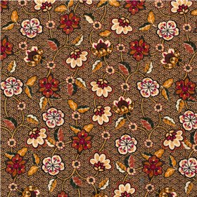 COTTON VISCOSE SLUB FLOWERS