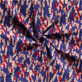 COTTON VISCOSE SLUB ABSTRACT