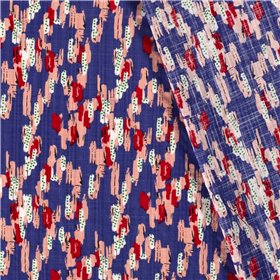 COTTON VISCOSE SLUB ABSTRACT