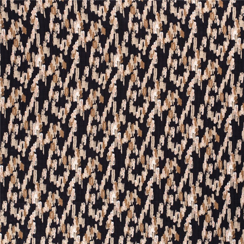 COTTON VISCOSE SLUB ABSTRACT