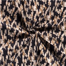 COTTON VISCOSE SLUB ABSTRACT