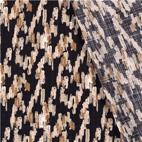 COTTON VISCOSE SLUB ABSTRACT