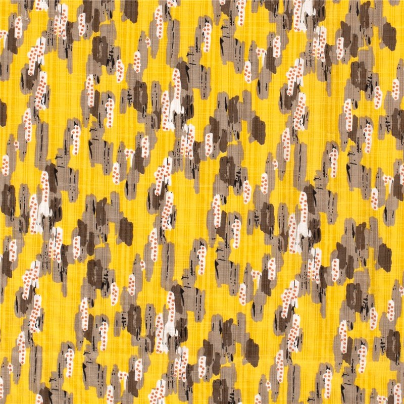 COTTON VISCOSE SLUB ABSTRACT