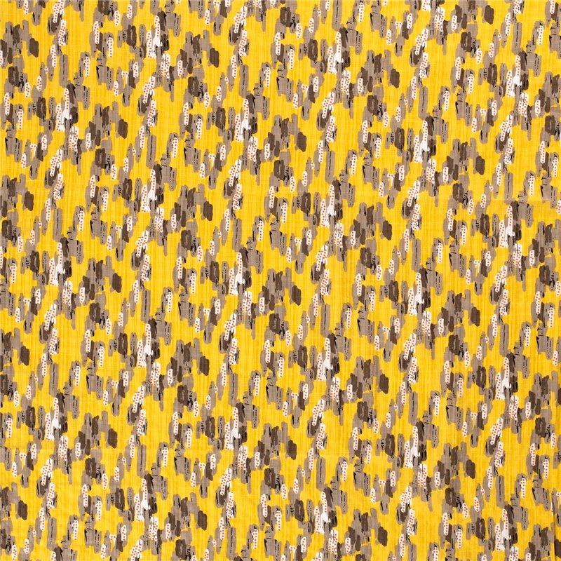 COTTON VISCOSE SLUB ABSTRACT
