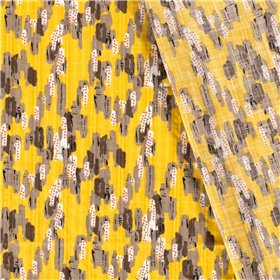 COTTON VISCOSE SLUB ABSTRACT