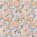 COTTON VISCOSE SLUB FLOWERS