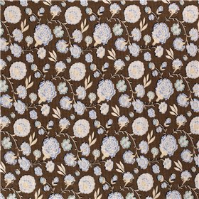 COTTON VISCOSE SLUB FLOWERS