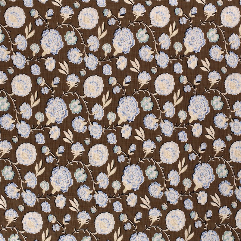 COTTON VISCOSE SLUB FLOWERS