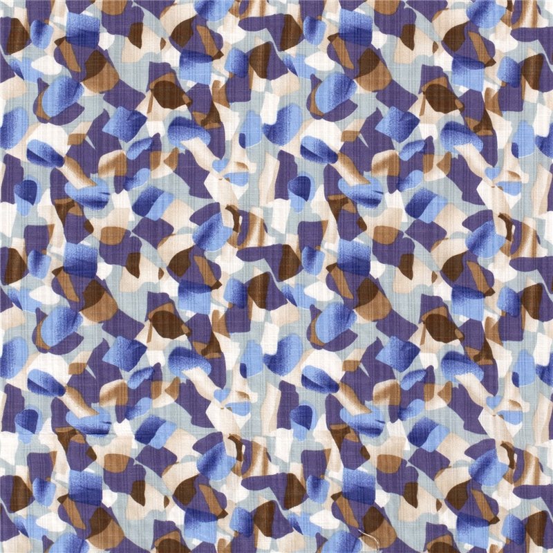 COTTON VISCOSE SLUB ABSTRACT