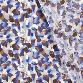 COTTON VISCOSE SLUB ABSTRACT