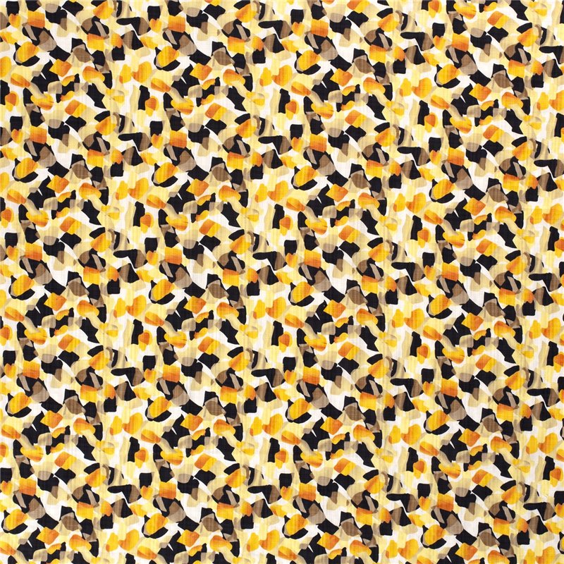 COTTON VISCOSE SLUB ABSTRACT