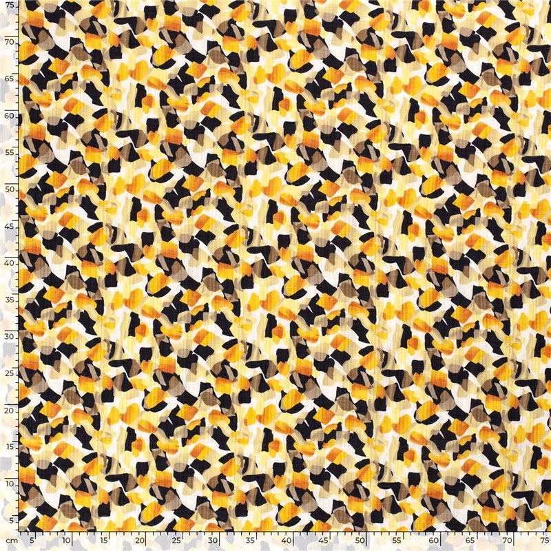 COTTON VISCOSE SLUB ABSTRACT