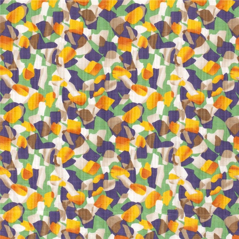 COTTON VISCOSE SLUB ABSTRACT