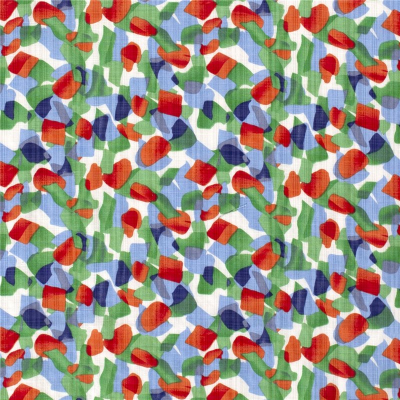 COTTON VISCOSE SLUB ABSTRACT