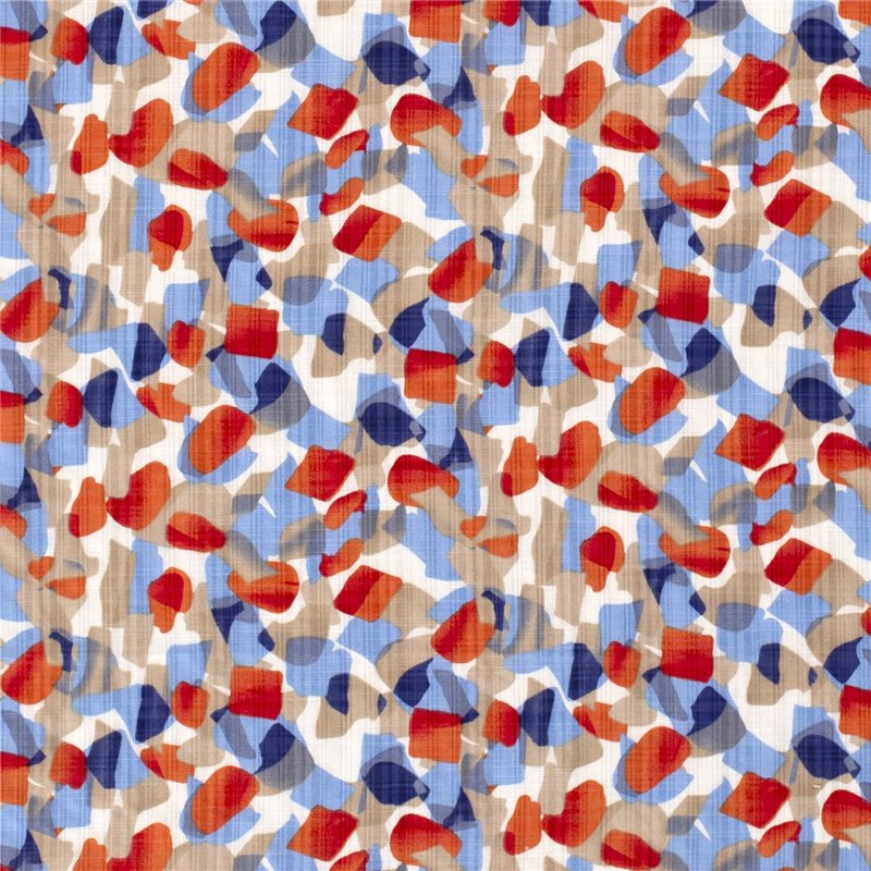 COTTON VISCOSE SLUB ABSTRACT