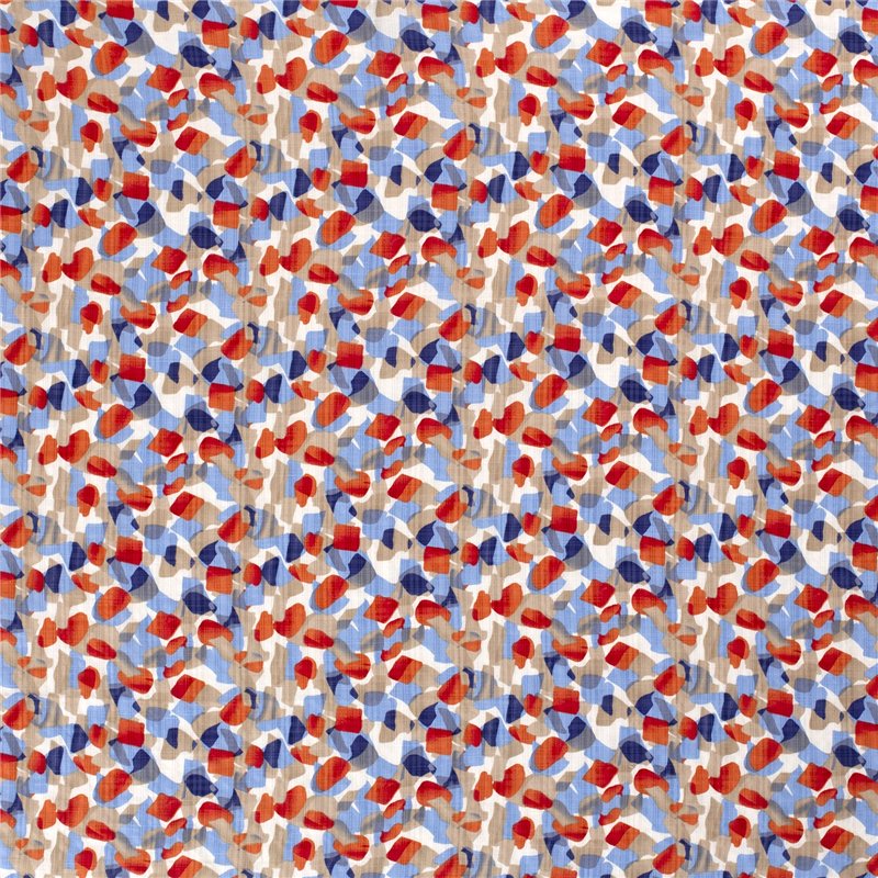 COTTON VISCOSE SLUB ABSTRACT
