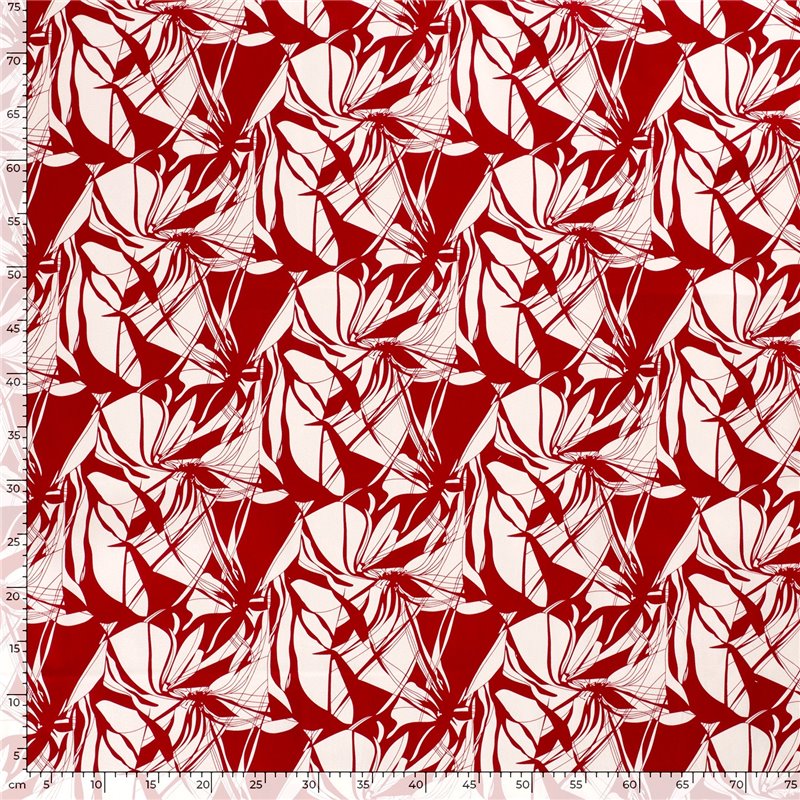 COTTON SATIN LEAVES