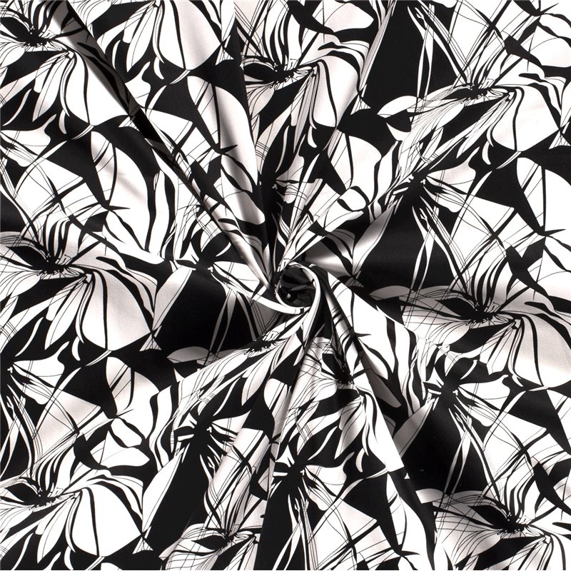 COTTON SATIN LEAVES