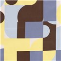 COTTON SATIN ABSTRACT