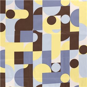 COTTON SATIN ABSTRACT