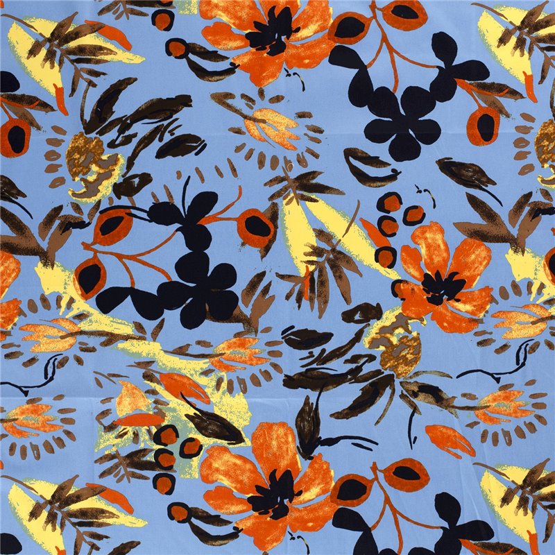 COTTON SATIN FLOWERS