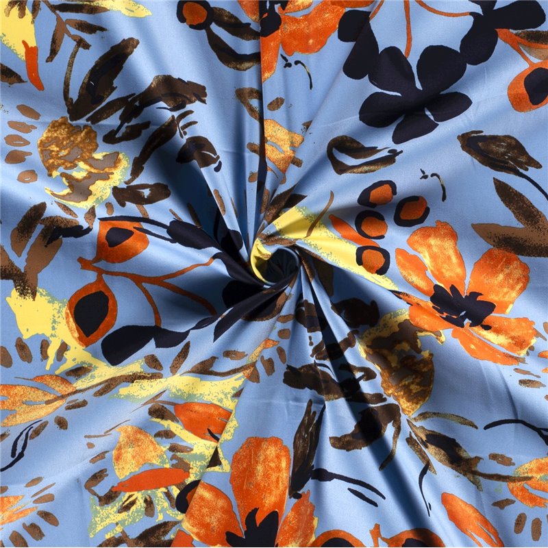 COTTON SATIN FLOWERS