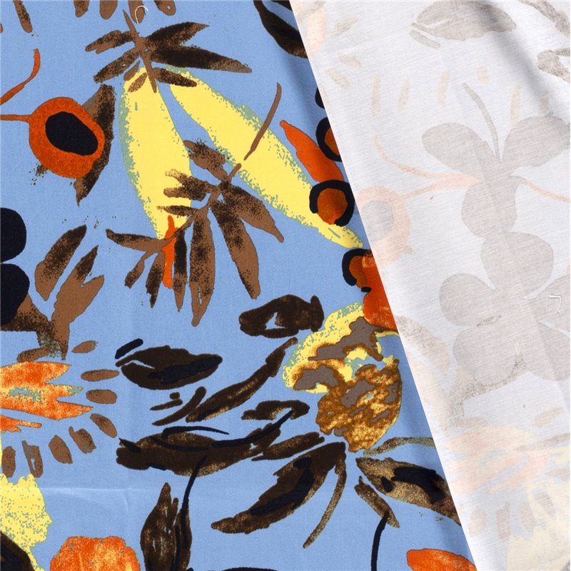 COTTON SATIN FLOWERS