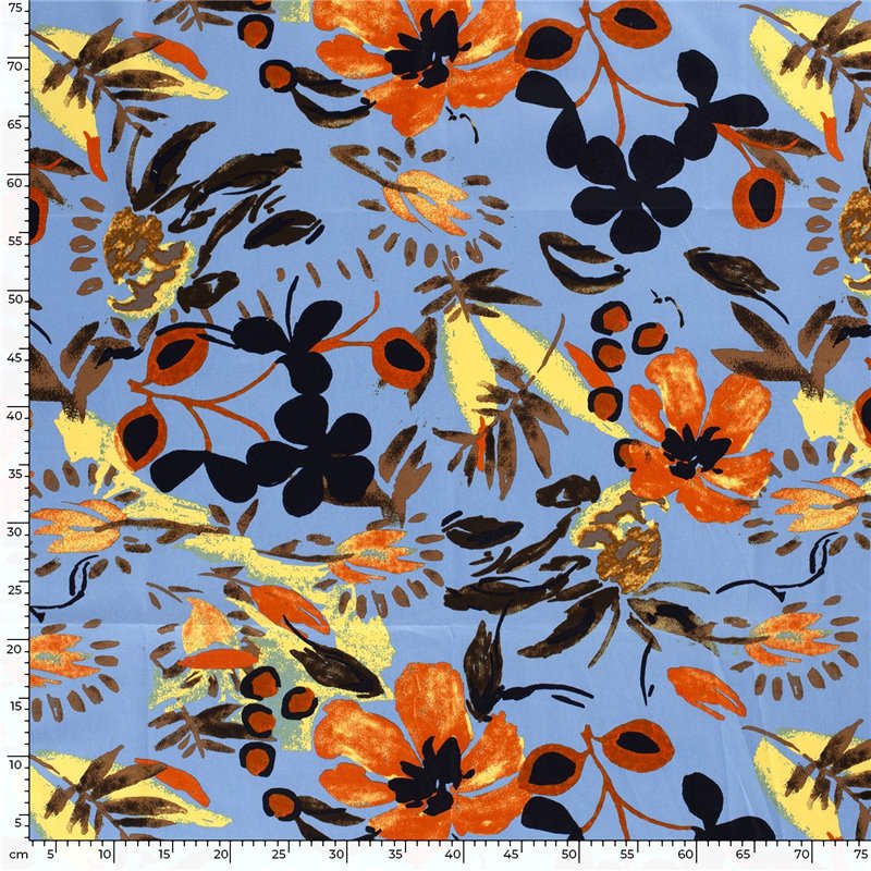 COTTON SATIN FLOWERS