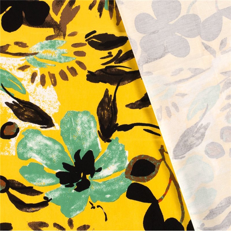 COTTON SATIN FLOWERS