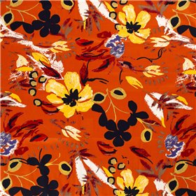COTTON SATIN FLOWERS