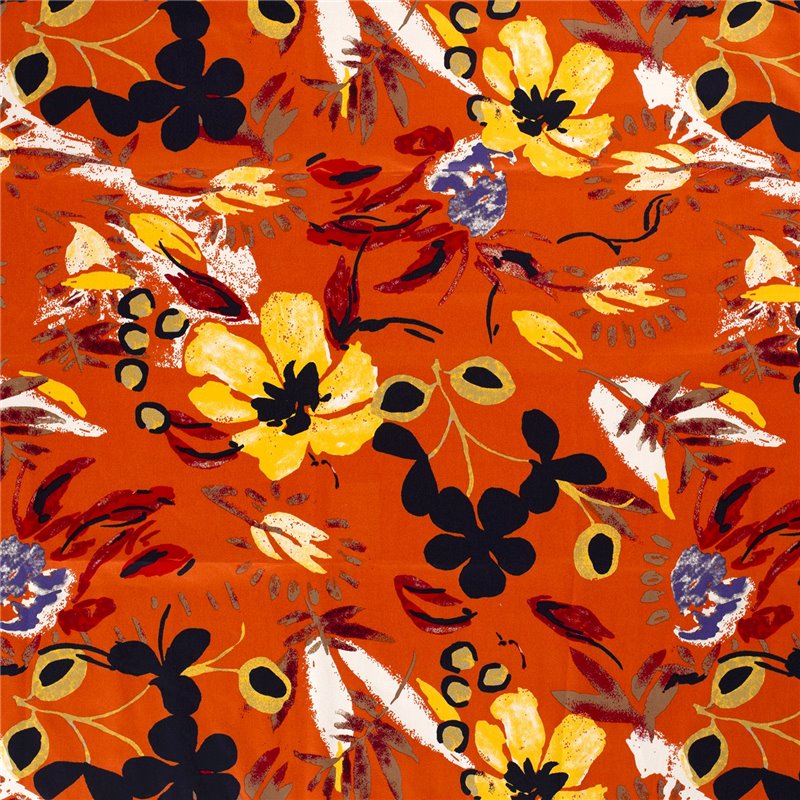 COTTON SATIN FLOWERS