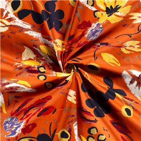 COTTON SATIN FLOWERS