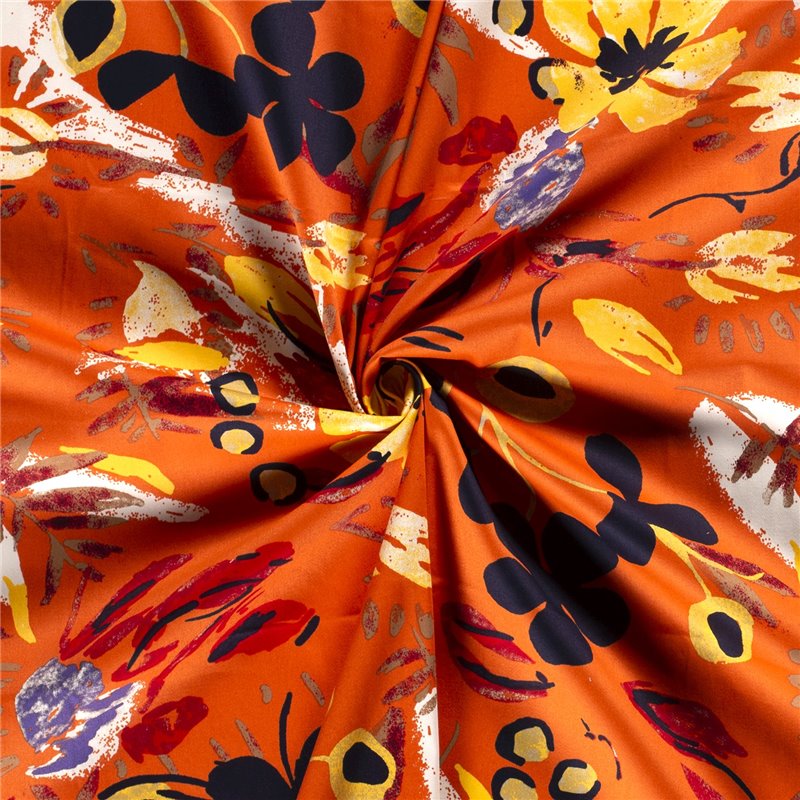 COTTON SATIN FLOWERS