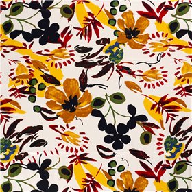 COTTON SATIN FLOWERS