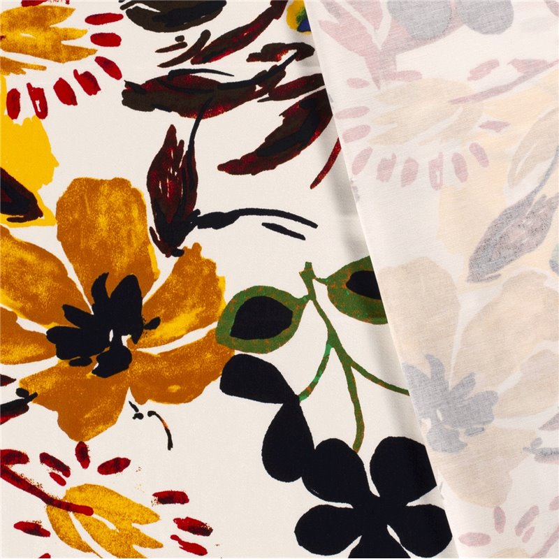 COTTON SATIN FLOWERS