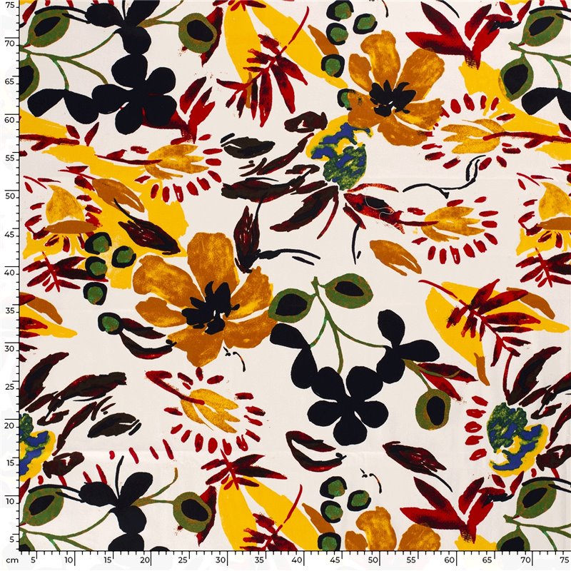 COTTON SATIN FLOWERS